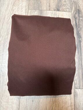 Comphy Co Spa Massage Sheet Brown Fitted Microfiber Elastic Edges (7 0f )